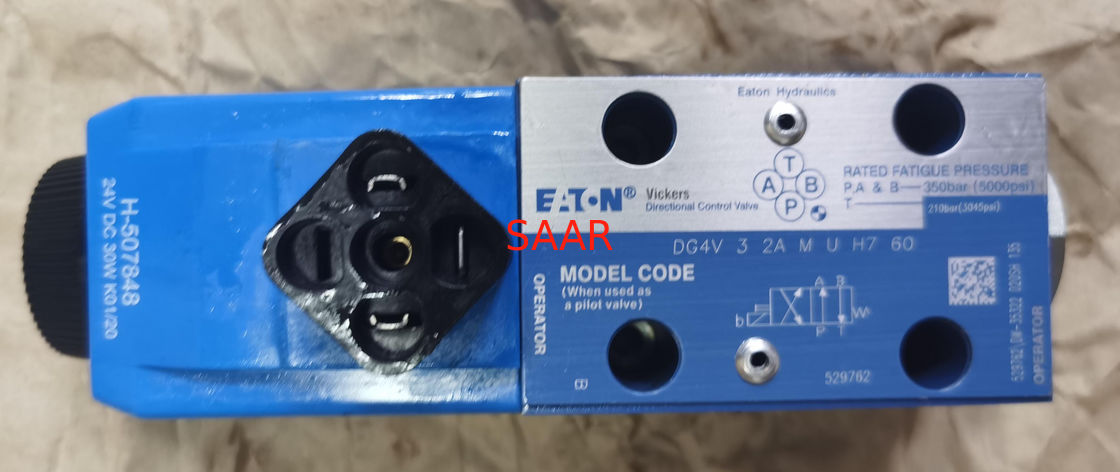12VDC Coil Details about  / Vickers DG4V-3S-2A-M-FW-G5-60 Directional Control Valve