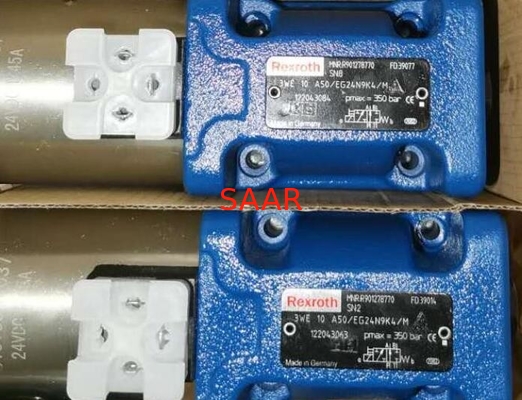 R901278770 3WE10A5X/EG24N9K4/M Rexroth 3WE10A5X, 3WE10B5X  Series Directional Spool Valve