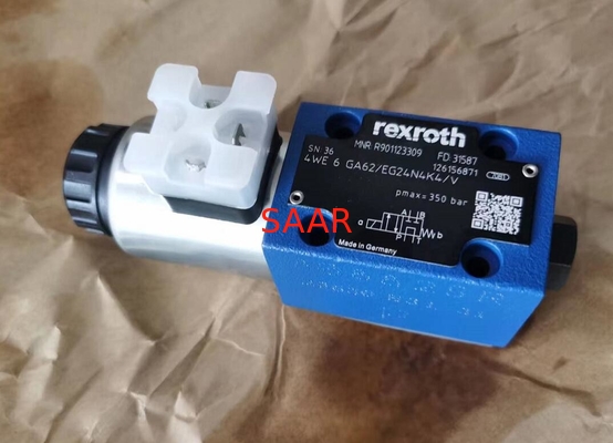 R901123309 Rexroth Directional Spool Valve 4WE6GA62/EG24N4K4/V 4WE6GA6X/EG24N4K4/V