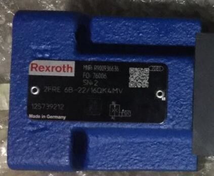 R900936636 2FRE6B-2X/16QK4MV 2FRE6B-22/16QK4MV Proportional Flow Control Valve