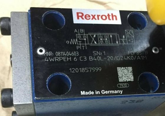 0811404603 4WRPEH6C3B40L-2X/G24K0/A1M 4WRPEH6C3B40L-20/G24K0/A1M Directional Control Valve Integrated Electronics