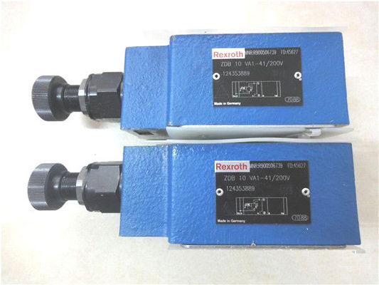 Rexroth R900506739 ZDB10VA1-41/200V ZDB10VA1-4X/200V Pressure Piloted Relief Valve