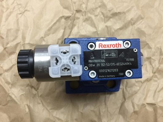 R900907684 DBW20B2-52/315-6EG24N9K4 DBW20B2-5X/315-6EG24N9K4 Pressure Relief Valve, Pilot Controlled