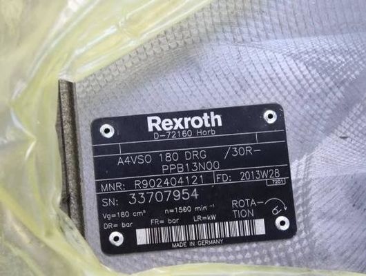 Rexroth R902404121 A4VSO180DRG /30R-PPB13N00 Axial Piston Variable Pump