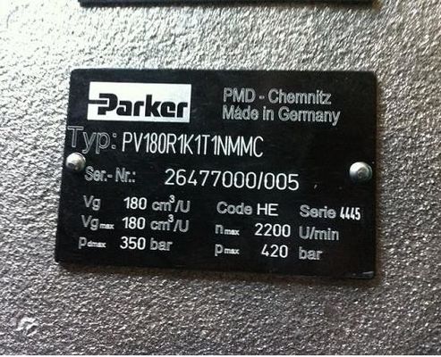 Parker PV180R1K1T1NMMC Axial Piston Pump