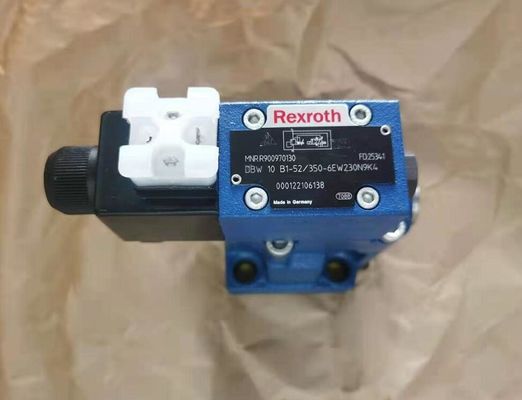 R900970130 DBW10B1-52/350-6EW230N9K4 DBW10B1-5X/350-6EW230N9K4 Pressure Relief Valve, Pilot Controlled