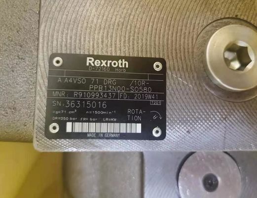 Rexroth R910993437 AA4VSO71DRG/10R-PPB13N00-SO580 Axial Piston Variable Pump