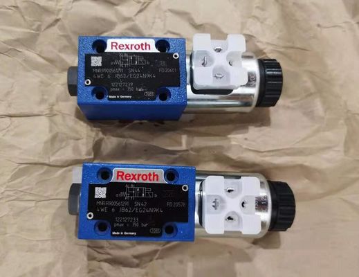 R900561291 4WE6JB62/EG24N9K4 4WE6JB6X/EG24N9K4 Rexroth 4WE6JB Type Solenoid Directional Valve