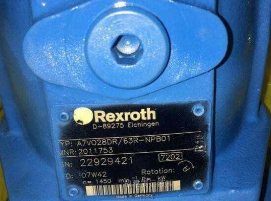 R902223310 A7VO28DR/63R-NPB01  Rexroth Axial Piston Variable Pump A7VO28DR Type