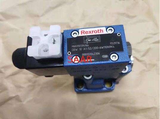 Rexroth R901394964 DBW10A1-52/200-6EW110N9K4 DBW10A1-5X/200-6EW110N9K4 Pressure Relief Valve