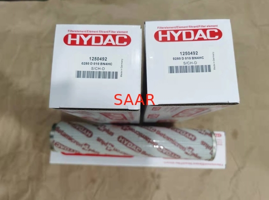 Hydac 1250492 0280D010ON Hydac D Series Pressure Filter Elements