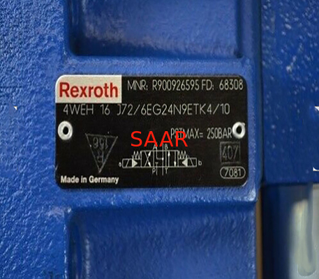 R900926595 4WEH16J72/6EG24N9ETK4/10 4WEH16J7X/6EG24N9ETK4/10 Rexroth Directional Spool Valve