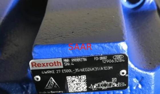 R901092786 4WRKE27E500L-35/6EG24K31/A1D3M Rexroth 4WRKE27 Series Proportional Directional Valve