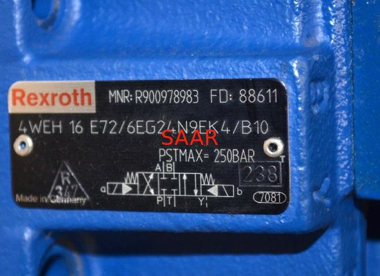 R900978983 4WEH16E72/6EG24N9EK4/B10 4WEH16E7X/6EG24N9EK4/B10 Rexroth 4WEH16E Directional Spool Valve