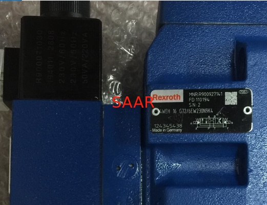 R900927141 4WEH16G7X/6EW230N9K4 4WEH16G72/6EW230N9K4 Rexroth 4WEH16G Directional Spool Valve