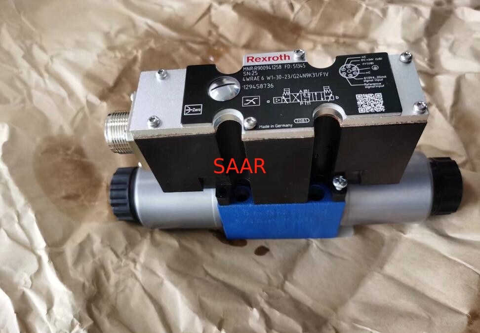 Proportional Directional Valve R900941258 4WRAE6W1-30-23/G24N9K31/F1V 4WRAE6W1-30-2X/G24N9K31