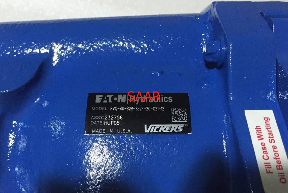 02-341597, PVQ10-A2R-SE3S-20-CM7-12 Eaton Vickers Piston Pumps PVQ10 PVQ13 Series For Industrial Applications
