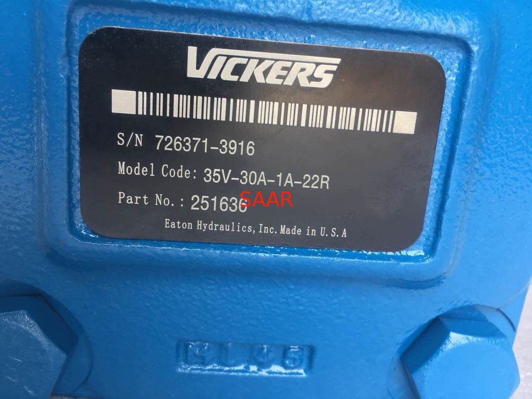 Vickers 20V5A-1A22R 25V12A-1A22R 25V17A-1B22L 35V25A-1A22R 35V35A-11C22R 35V38A-11C22R  45V50A-1C22R