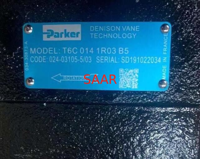 Parker Denison 024-03105-5/03 T6C-014-1R03-B5 Vane Pump