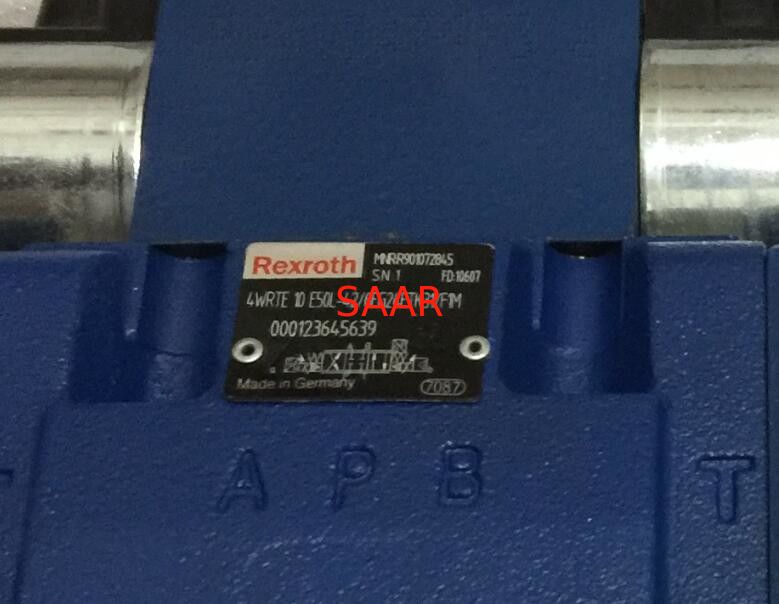 R901072845 4WRTE10E50L-4X/6EG24ETK31/F1M 4WRTE10E50L-42/6EG24ETK31/F1M Rexroth High-Response Directional Valve