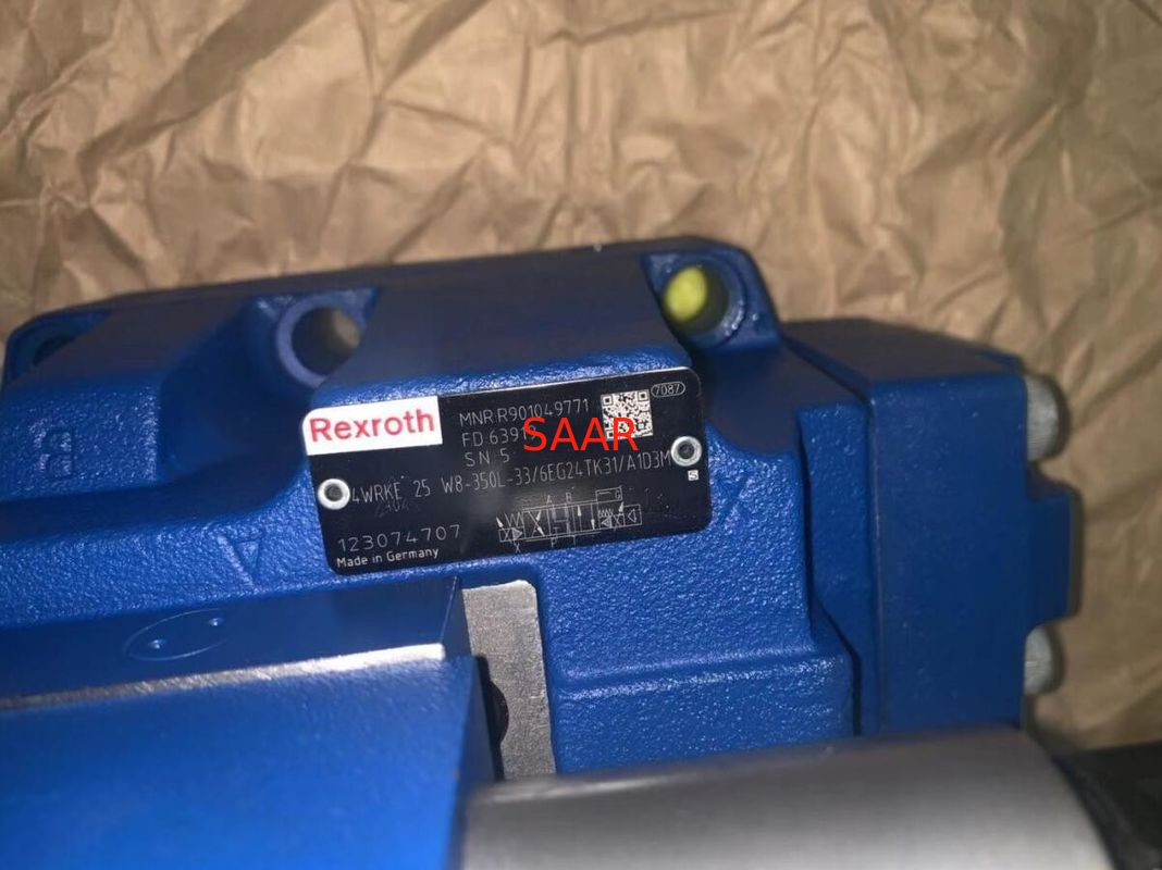 Rexroth R901049771 4WRKE25W8-350L-33/6EG24TK31/A1D3M 4WRKE25W8-350L-3X/6EG24TK31/A1D3M Proportional Directional Valve