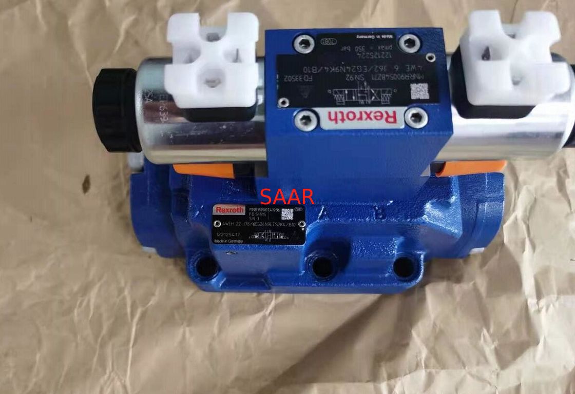 R900741986 4WEH22J76/6EG24N9ETS2K4/B10 4WEH22J7X/6EG24N9ETS2K4/B10 Type 4WEH Directional Spool Valve
