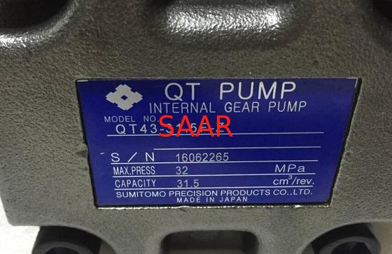 Industrial Internal High Pressure Hydraulic Gear Pump Sumitomo QT Series