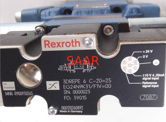 New Rexroth Solenoid Valve , Hydraulic Directional Control Valve 4WRZE10