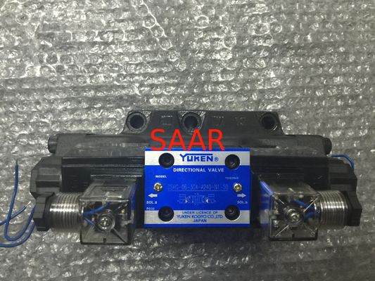 High Pressure Yuken Hydraulic Solenoid Valve With Pilot Operated DSHG 06 Series