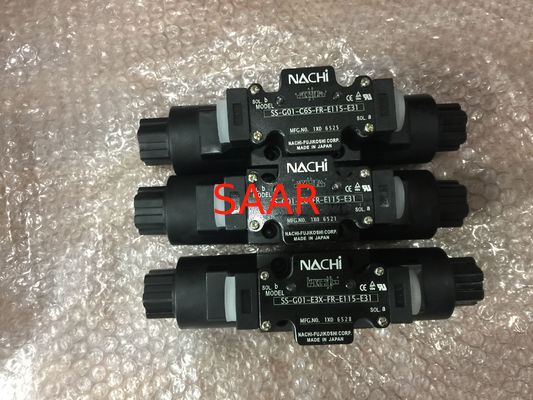 Wet Type Industrial Hydraulic Valve , Nachi SS-G03 Series Hydraulic Solenoid Valve