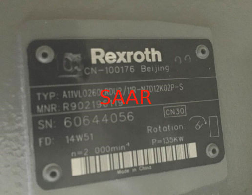 R902196119 A11VLO260LRDU2/11R-NZD12K02P-S Rexroth A11VO Type Axial Piston Variable Pump